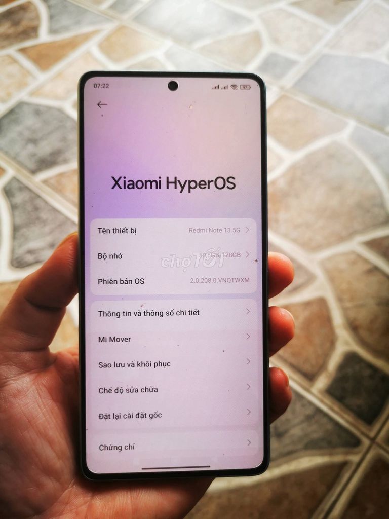Xiaomi Redmi Note 13 5G 128GB Xanh ngọc. Mua bán Điện thoại tại Quận 1 Tp Hồ Chí Minh được đăng bởi Hội Đồ Điện Tử hình 1