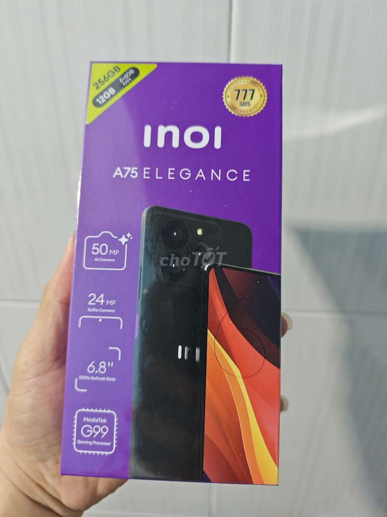 Inoi A75 Elegance 6GB/256GB Chip G99. Mua bán Điện thoại tại Quận 7 Tp Hồ Chí Minh được đăng bởi Arsenal FC Mobile hình 1