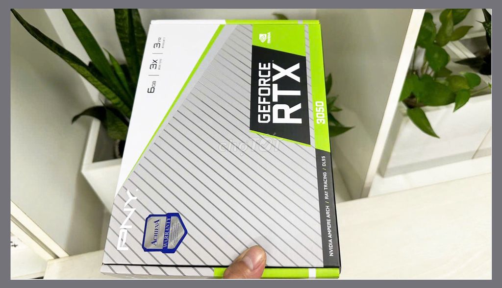 Về 5 cây RTX-3050 6G dual new box