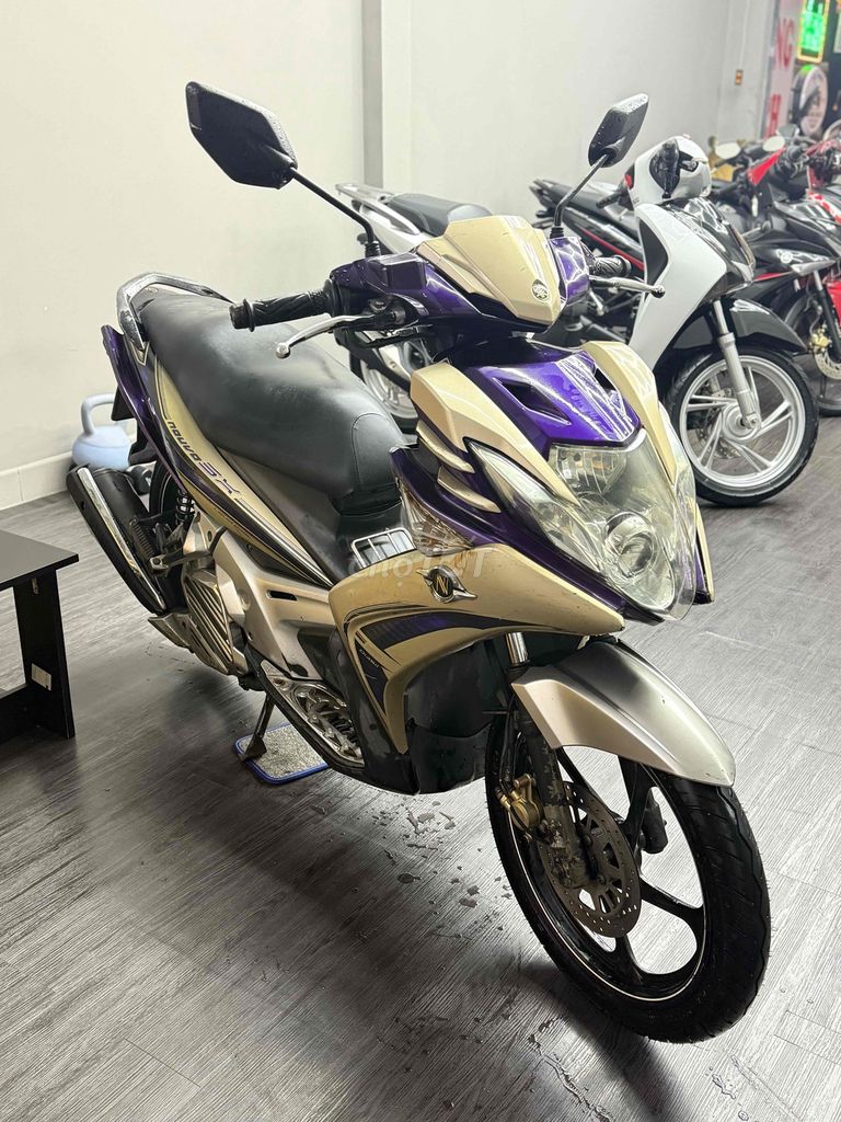 Yamaha Nouvo 5 Fi 2012 фиолетово-серебристый