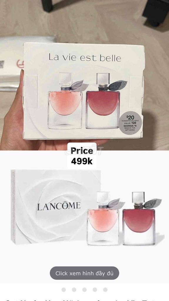 Nước hoa Lancôme La vie est belle Nữ. Mua bán Nước hoa tại Thành phố Thủ Đức Tp Hồ Chí Minh được đăng bởi Hồ Trúc Ly hình 1