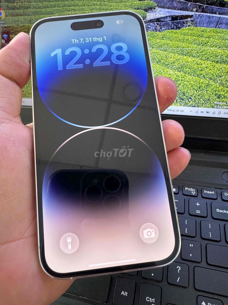 Apple iPhone 14 Pro 128GB Trắng 99%. Mua bán Điện thoại tại Quận 6 Tp Hồ Chí Minh được đăng bởi QUỐC THIÊN BÁN GÓP 0 ĐỒNG  hình 1