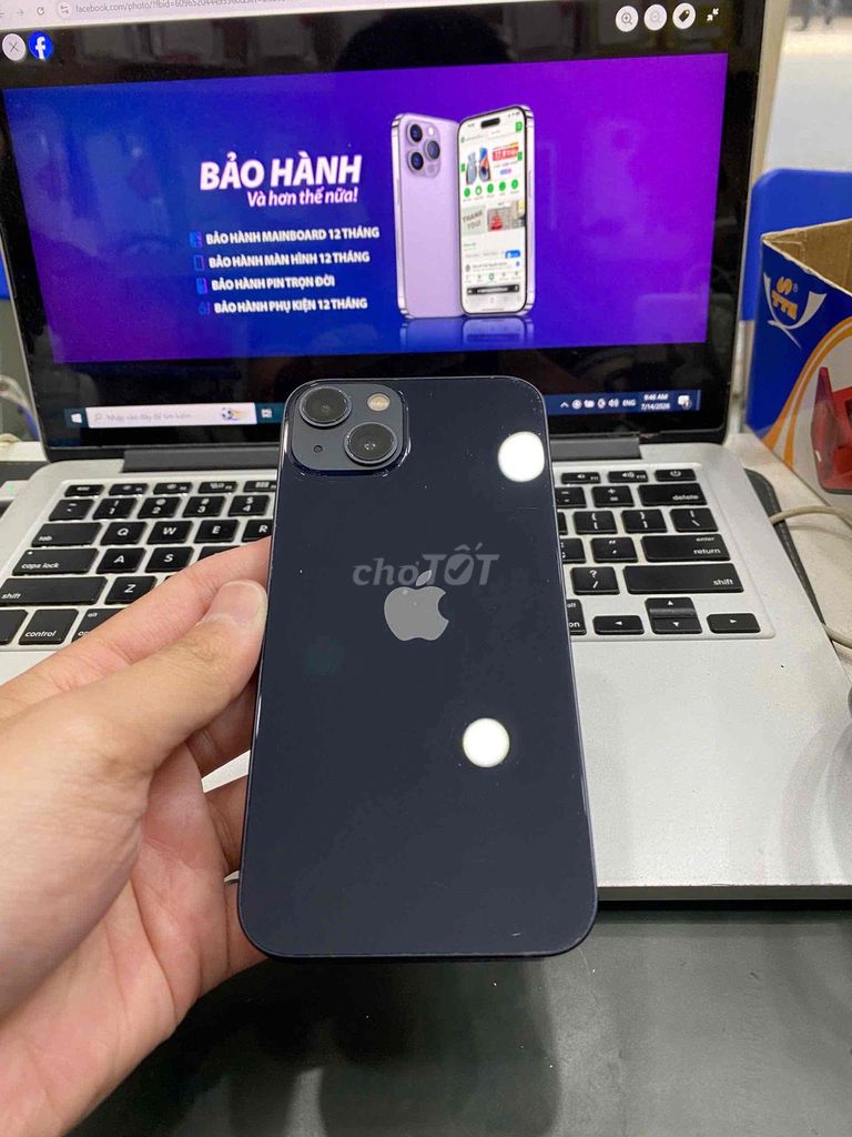 Apple iPhone 13 128GB Xanh. Mua bán Điện thoại tại Quận 3 Tp Hồ Chí Minh được đăng bởi Tuấn Nguyễn hình 1