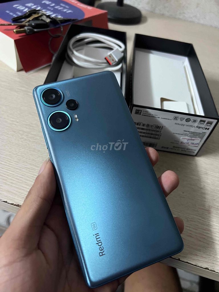 Xiaomi redmi note 12 tubor 256 fulbook còn bh