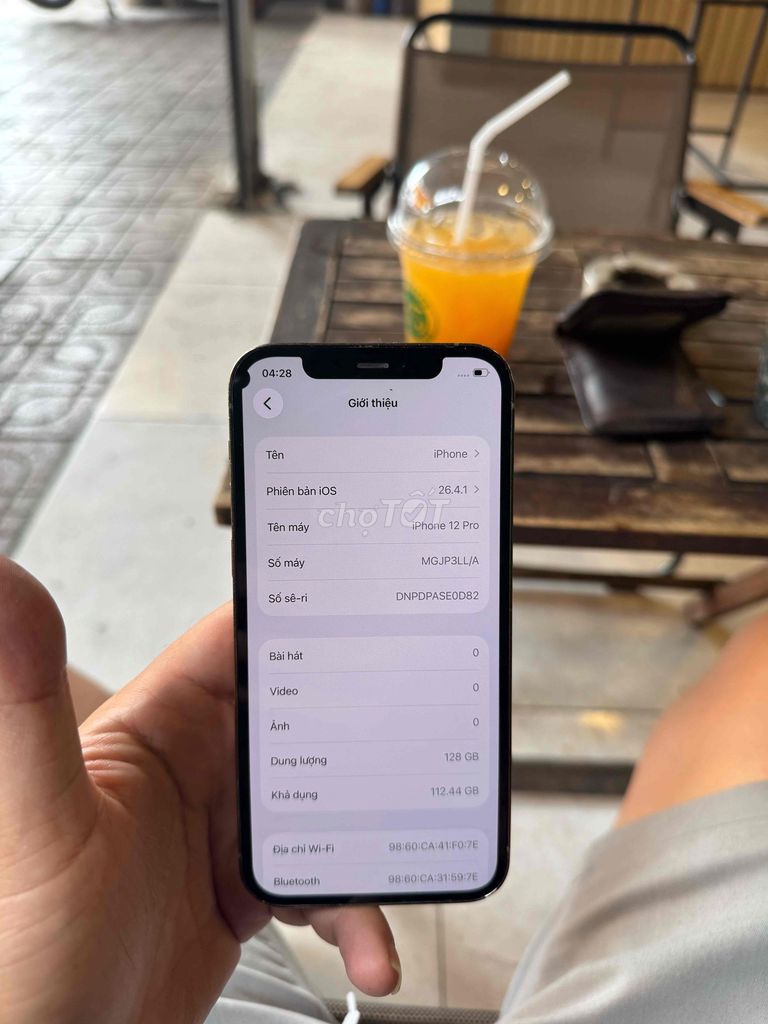 iPhone 12 128GB xanh Đã sử dụng. Mua bán Điện thoại tại Thành phố Thuận An Bình Dương được đăng bởi Trung Apple Ko bán góp hình 1