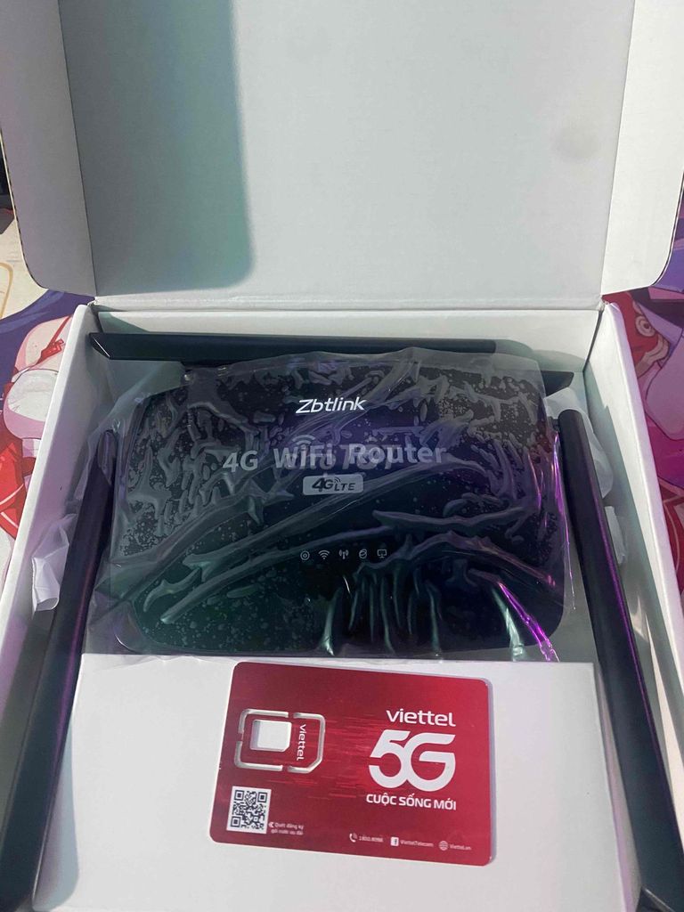 Bộ Phát Wifi Zbtlink + sim Viettel 5G 11 Tháng. Mua bán Phụ kiện (Màn hình, Chuột...) tại Huyện Trảng Bàng Tây Ninh được đăng bởi LINH KIỆN PC GIÁ TỐT hình 1