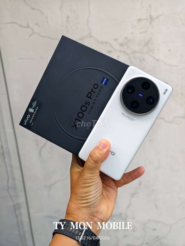 Vivo X100s Pro 5G 256GB Trắng. Mua bán Điện thoại tại Quận 5 Tp Hồ Chí Minh được đăng bởi TY  MON MOBILE hình 1