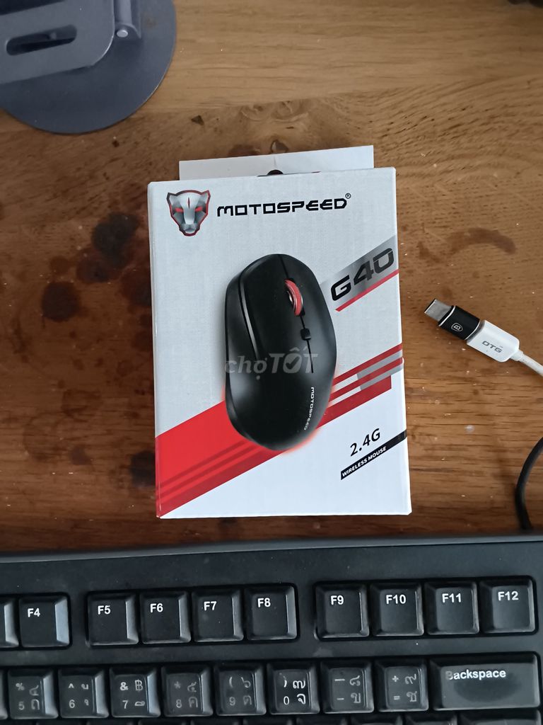 Chuột Motospeed G40 Mới 100% Màu Đen. Mua bán Phụ kiện (Màn hình, Chuột...) tại Quận Bình Thạnh Tp Hồ Chí Minh được đăng bởi V068 hình 1