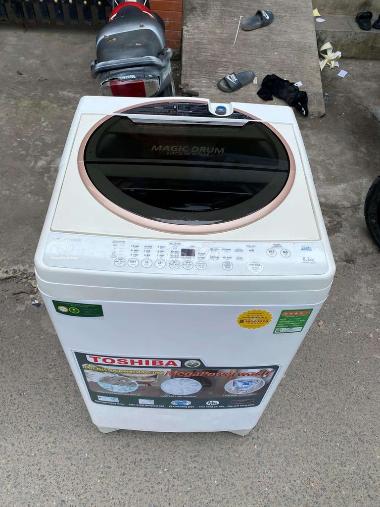 Thanh lý máy giặt Toshiba 8kg còn đẹp