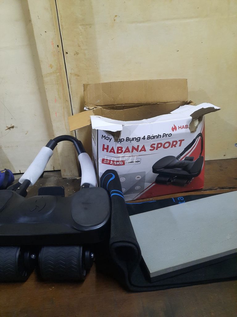 Máy tập bụng Habana Sport 4 Bánh Pro. Mua bán Đồ thể thao, Dã ngoại tại Quận Bình Thạnh Tp Hồ Chí Minh được đăng bởi bui thinh hình 1