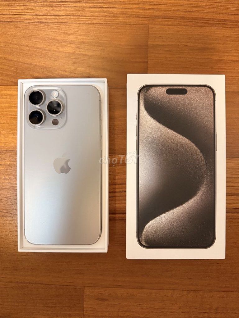 iPhone 15 ProMax Titan tự nhiên mới dùng 6 tháng. Mua bán Điện thoại tại Quận Bình Thạnh Tp Hồ Chí Minh được đăng bởi Ngọc hình 1