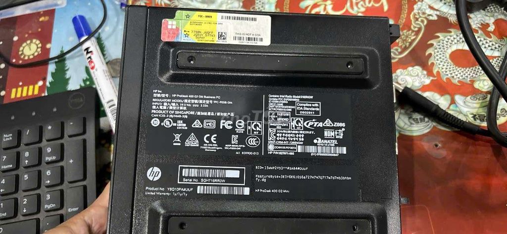 HP ProDesk 400 G2 i3-6100 Đã sử dụng. Mua bán Máy tính để bàn tại Thành phố Thủ Đức Tp Hồ Chí Minh được đăng bởi Thân Tấn Thái hình 1
