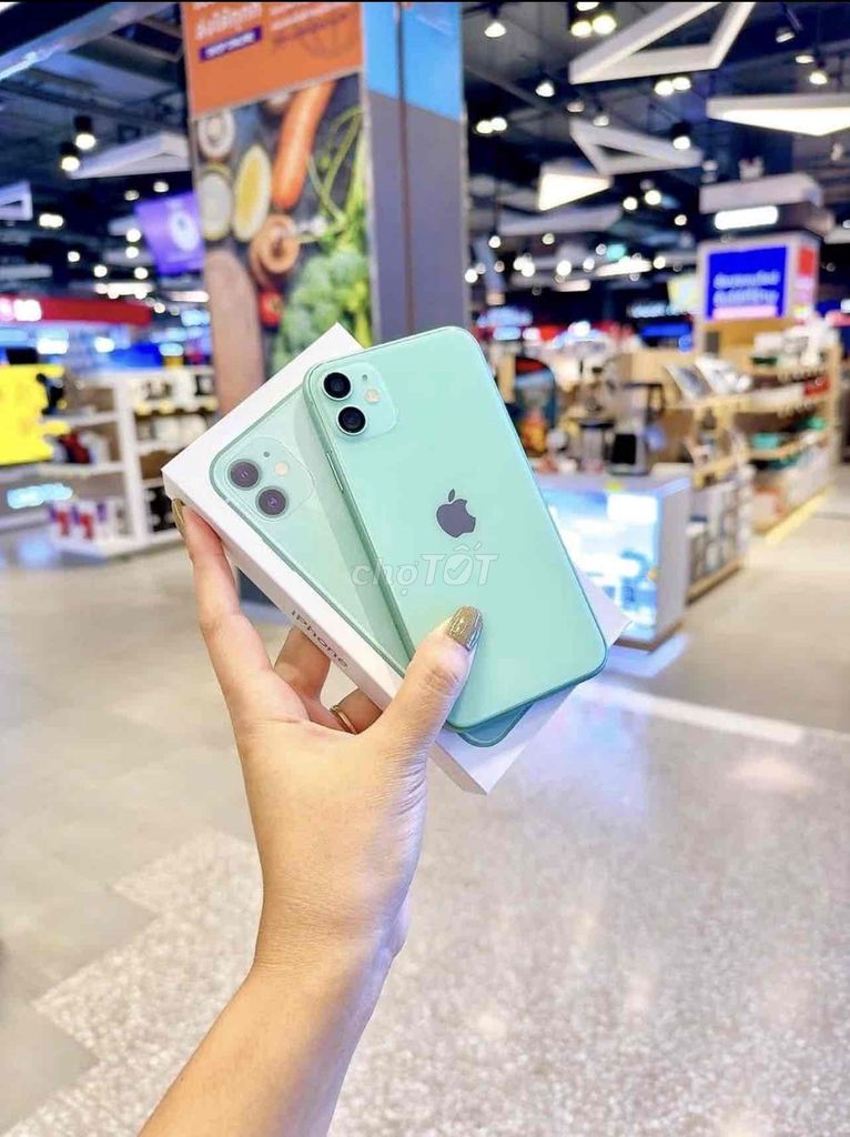 iPhone 11 128GB Xanh FULLBOX 99% BH APPLE 2023. Mua bán Điện thoại tại Quận 10 Tp Hồ Chí Minh được đăng bởi iStockHCM hình 1