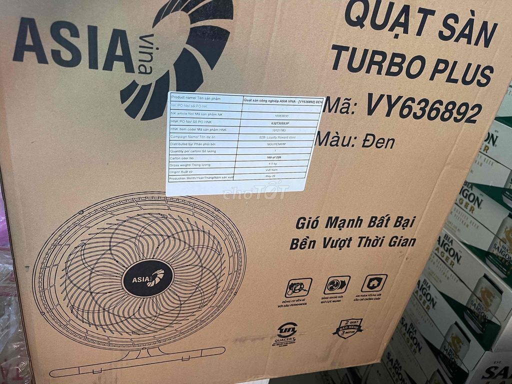 thanh lý nhanh quạt sang công nghiệp chưa sử dụng. Mua bán Quạt tại Quận Bình Tân Tp Hồ Chí Minh được đăng bởi thao hình 1