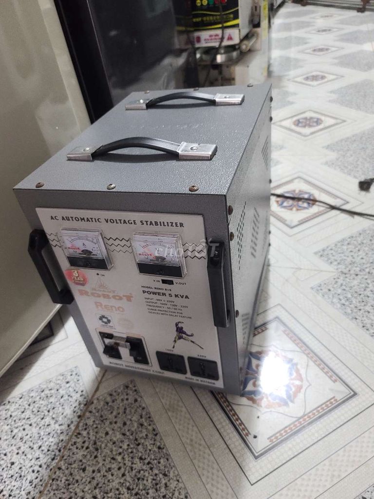 Ổn áp Robot Reno 818 5 KVA. Mua bán Nội thất, đồ gia dụng khác tại Thành phố Bến Tre Bến Tre được đăng bởi Đồ Cũ Đoàn Phát hình 1