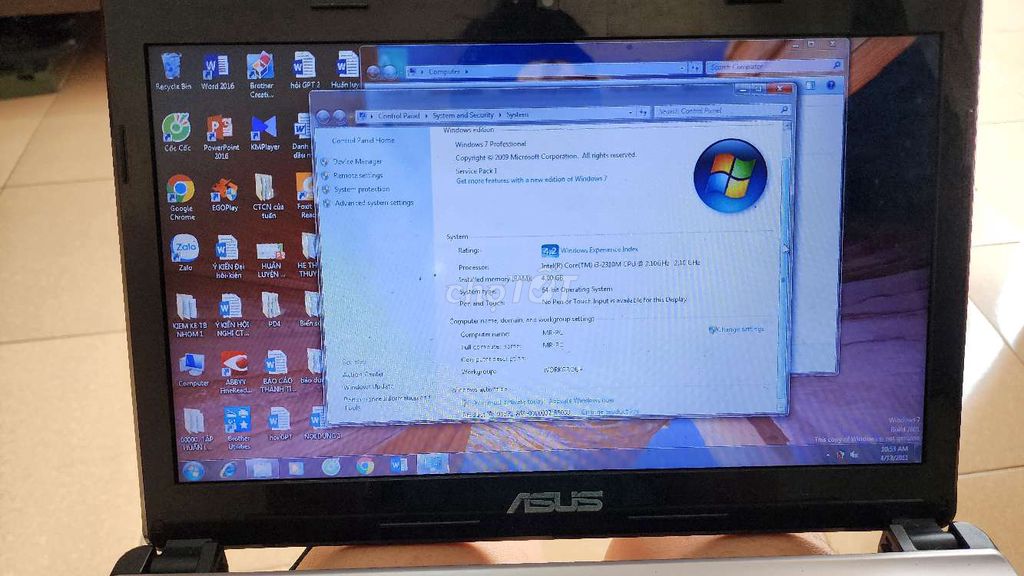 Laptop ASUS i3 4GB Đen. Mua bán Laptop tại Thành phố Phan Thiết Bình Thuận được đăng bởi Dgea Davis hình 1