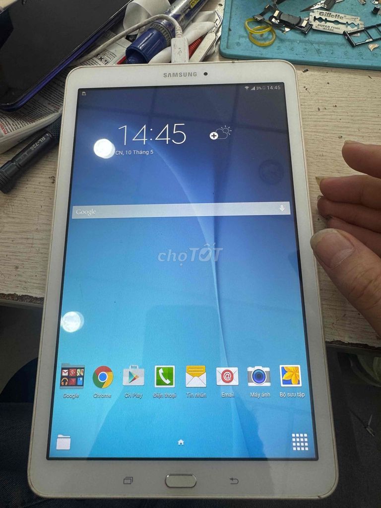 Samsung Tab E Trắng. Mua bán Máy tính bảng tại Quận 12 Tp Hồ Chí Minh được đăng bởi khanh hình 1
