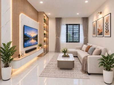 Apartment 35 m² · 1 bed · Cầu vượt Trần Khát Chân