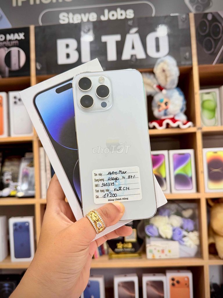 Apple iPhone 14 Pro Max 256GB Trắng P87. Mua bán Điện thoại tại Thành phố Long Xuyên An Giang được đăng bởi Bi Táo Store hình 1