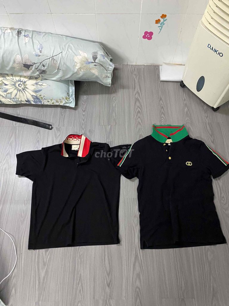 2 Áo Polo Gucci Nam hàng hiệu made in italy. Mua bán Quần áo tại Quận Bình Tân Tp Hồ Chí Minh được đăng bởi cần bán  hình 1