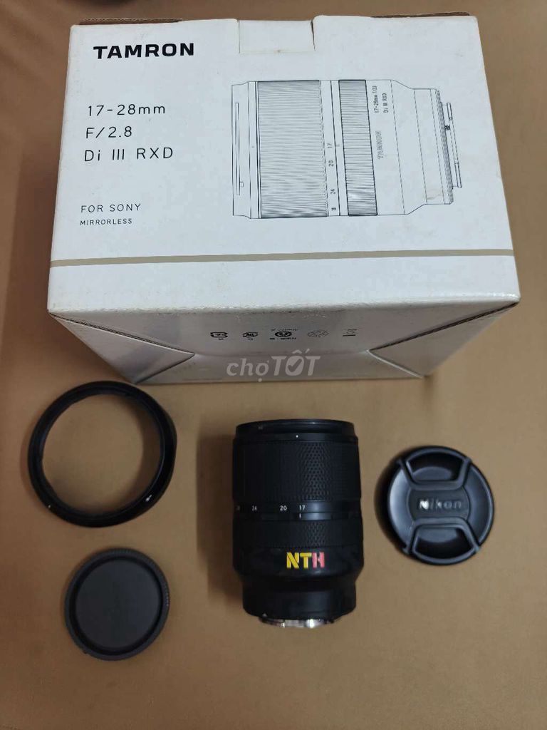 Ống kính Tamron 17-28mm F/2.8 Đen. Mua bán Máy ảnh, Máy quay tại Quận Tân Bình Tp Hồ Chí Minh được đăng bởi Tiến Hưng hình 1