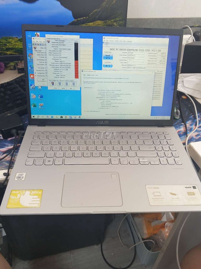 ASUS X509JA i3 4GB/512GB Bạc Like New. Mua bán Laptop tại Quận Gò Vấp Tp Hồ Chí Minh được đăng bởi Chí Hướng Group  hình 1