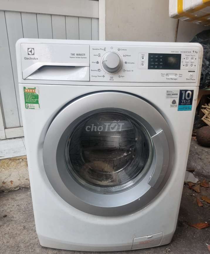 Máy giặt Electrolux Inverter 9kg lồng ngang zin