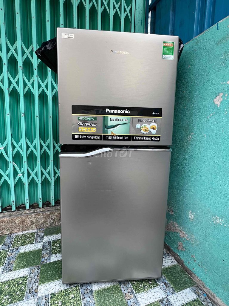 Tủ lạnh Panasonic NR-BA178 Inverter Bạc 1 năm. Mua bán Tủ lạnh tại Quận Bình Tân Tp Hồ Chí Minh được đăng bởi CHO THUE NHA NGUYEN CAN hình 1