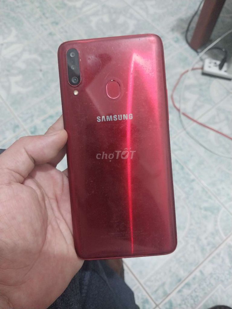 Samsung A20s Đỏ. Mua bán Điện thoại tại Huyện Tam Bình Vĩnh Long được đăng bởi Phuc hình 1