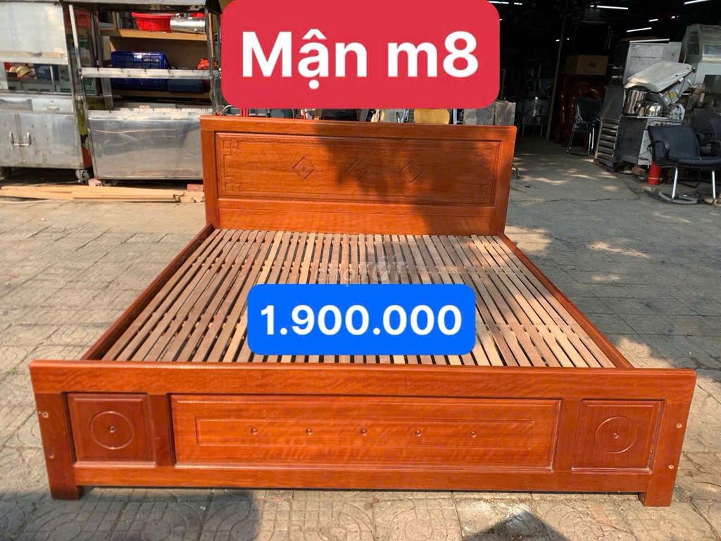 Giường ngủ m8. Mua bán Giường, chăn ga gối nệm tại Quận Sơn Trà Đà Nẵng được đăng bởi THẾ GIỚI ĐỒ CŨ ĐÀ NẴNG hình 1