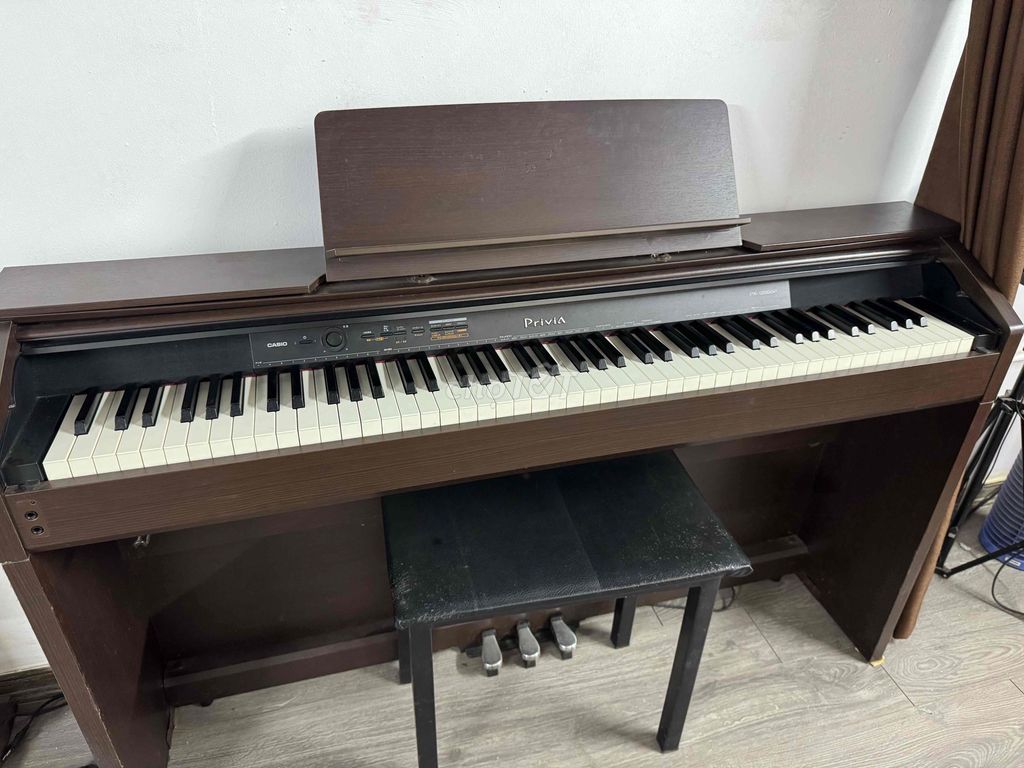 Đàn piano điện Casio Privia PX-1200GP Nâu gỗ. Mua bán Nhạc cụ tại Quận Thanh Xuân Hà Nội được đăng bởi Linh Vân hình 1