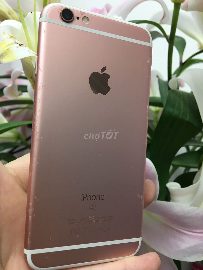 0817325064 - iPhone 6S Vàng hồng 64Gb Máy Quốc Tế zin vt nhanh