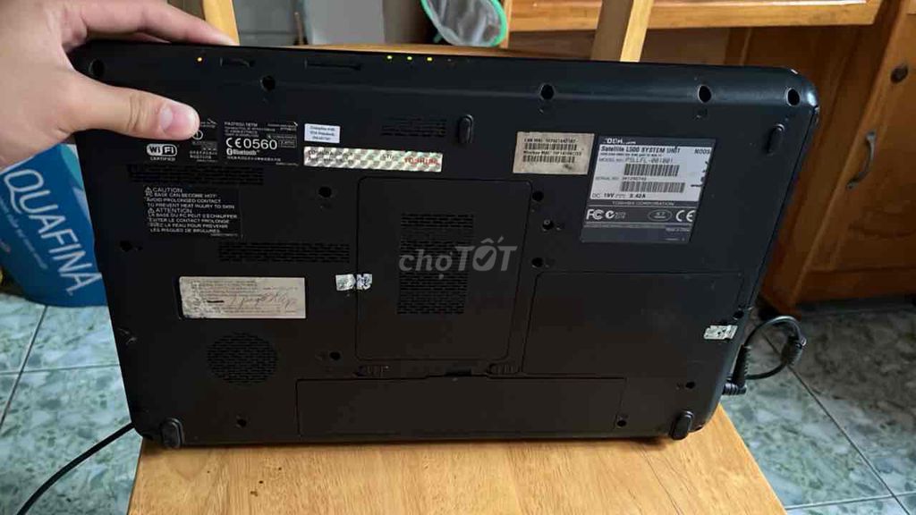 Máy tính xách tay Toshiba Đen. Mua bán Laptop tại Thành phố Dĩ An Bình Dương được đăng bởi Bùi Minh Thành hình 1