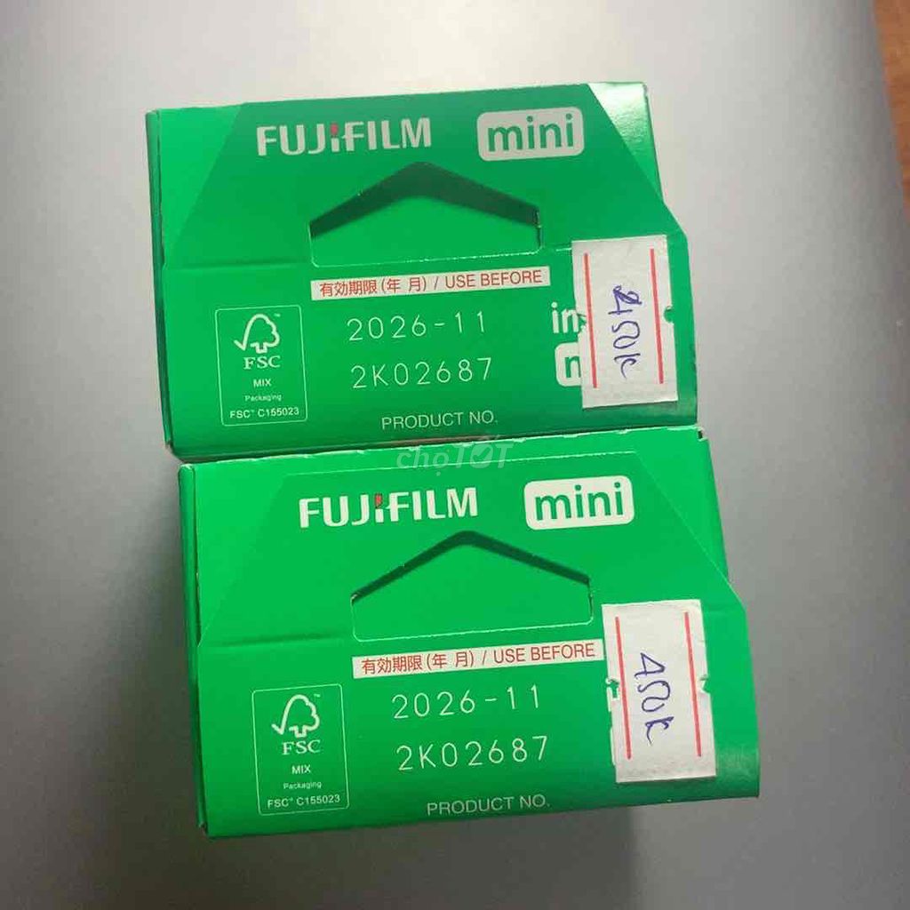 PASS 2 HỘP FILMS INSTAX MINI GỒM 40 FILMS