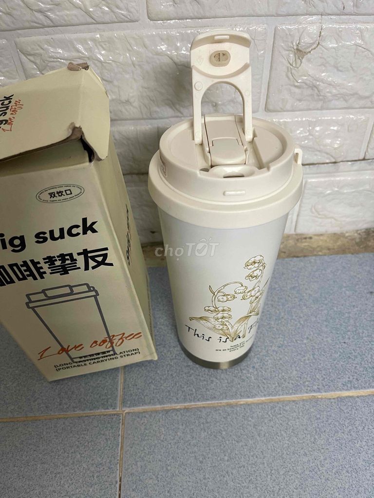 Bình giữ nhiệt Inox 316 700ML Trắng. Mua bán Nội thất, đồ gia dụng khác tại Quận Hoàn Kiếm Hà Nội được đăng bởi nguyên ngoc long hình 1