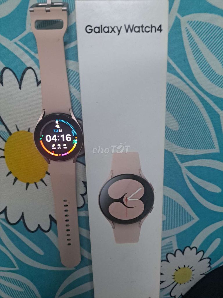 Samsung Galaxy Watch4 Hồng 40mm Fullbox. Mua bán Thiết bị đeo thông minh tại Quận 7 Tp Hồ Chí Minh được đăng bởi Phong Bosco hình 1