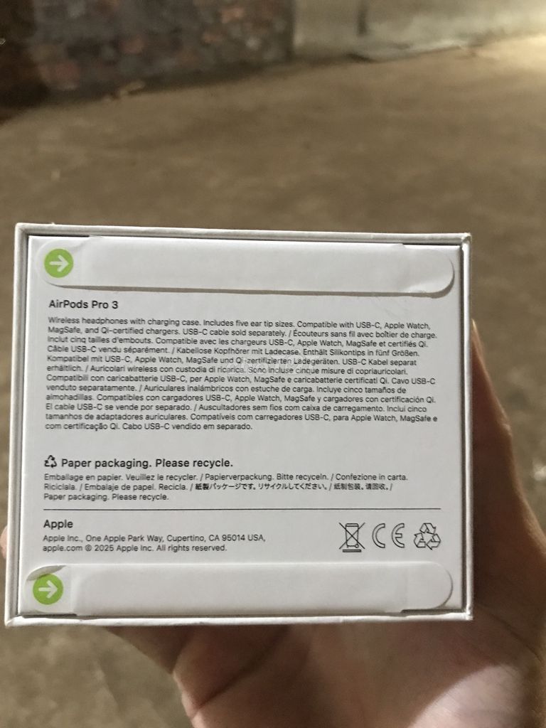 Tai nghe Apple AirPods Pro 3 USB-C. Mua bán Tivi, Âm thanh tại Huyện Châu Đức Bà Rịa - Vũng Tàu được đăng bởi Binh an hình 1