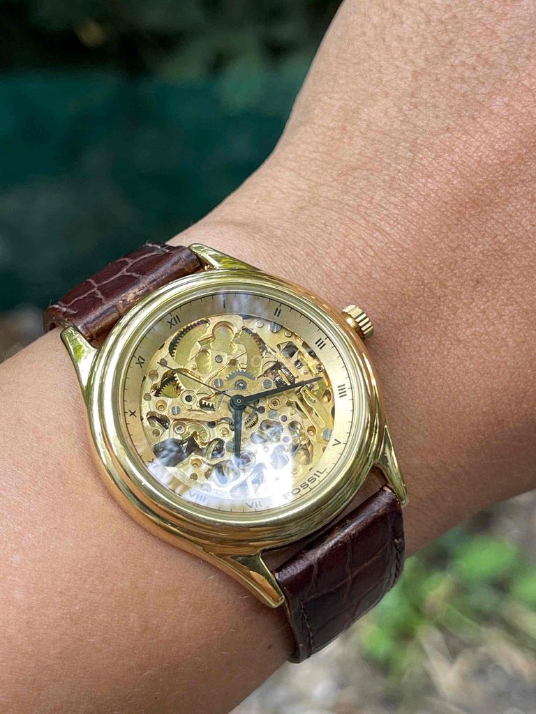 thanh lý đồng hồ tự động lộ máy của nhà Fossil