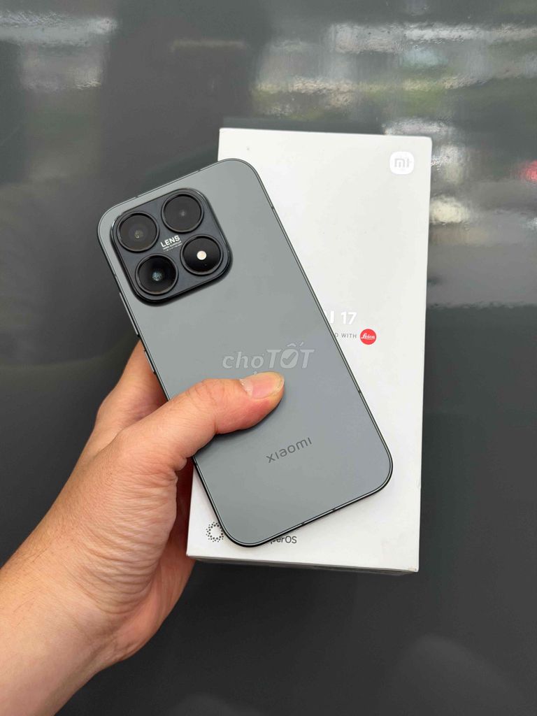 Xiaomi 17 5G Đen 12/256GB VN Chính Hãng Bh 2027. Mua bán Điện thoại tại Quận Ninh Kiều Cần Thơ được đăng bởi Quý Mobile Cần thơ hình 1