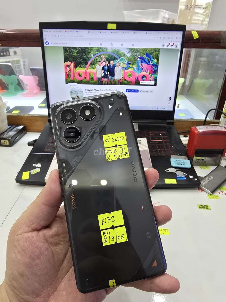 Tecno Pova 7 - 128GB. Mua bán Điện thoại tại Thành phố Long Xuyên An Giang được đăng bởi Facebook Cầm Đồ Thúy Vân hình 1