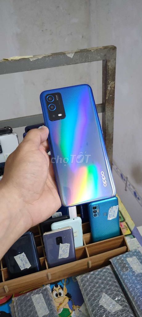Oppo A55 5G, ram 6gb, 128gb. Mua bán Điện thoại tại Quận Gò Vấp Tp Hồ Chí Minh được đăng bởi A LONG   nhận thanh toán THẺ TÍN DỤNG hình 1