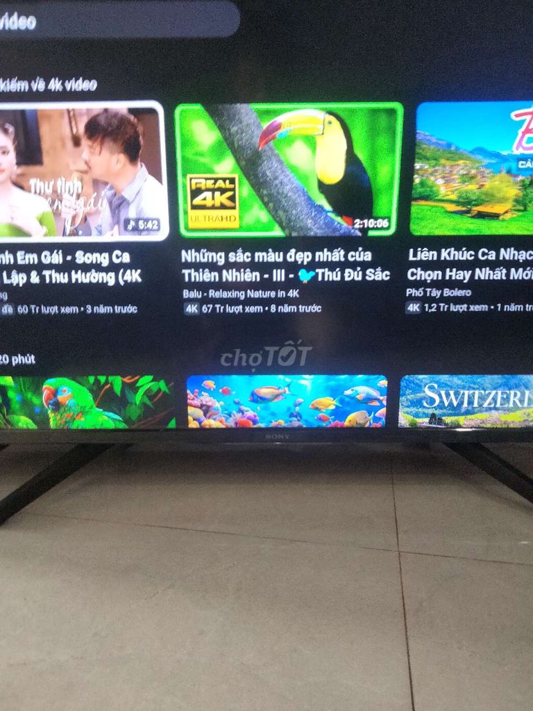 Tivi Sony 43X8000G Mới đẹp. Mua bán Tivi, Âm thanh tại Thành phố Huế Thừa Thiên Huế được đăng bởi tịnh hình 1