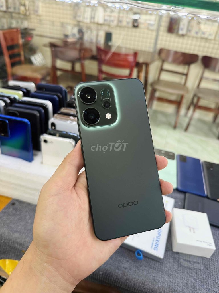 Oppo Reno 14 5G Xanh đen 12/256Gb. Mua bán Điện thoại tại Huyện Tam Bình Vĩnh Long được đăng bởi Trong Tran hình 1