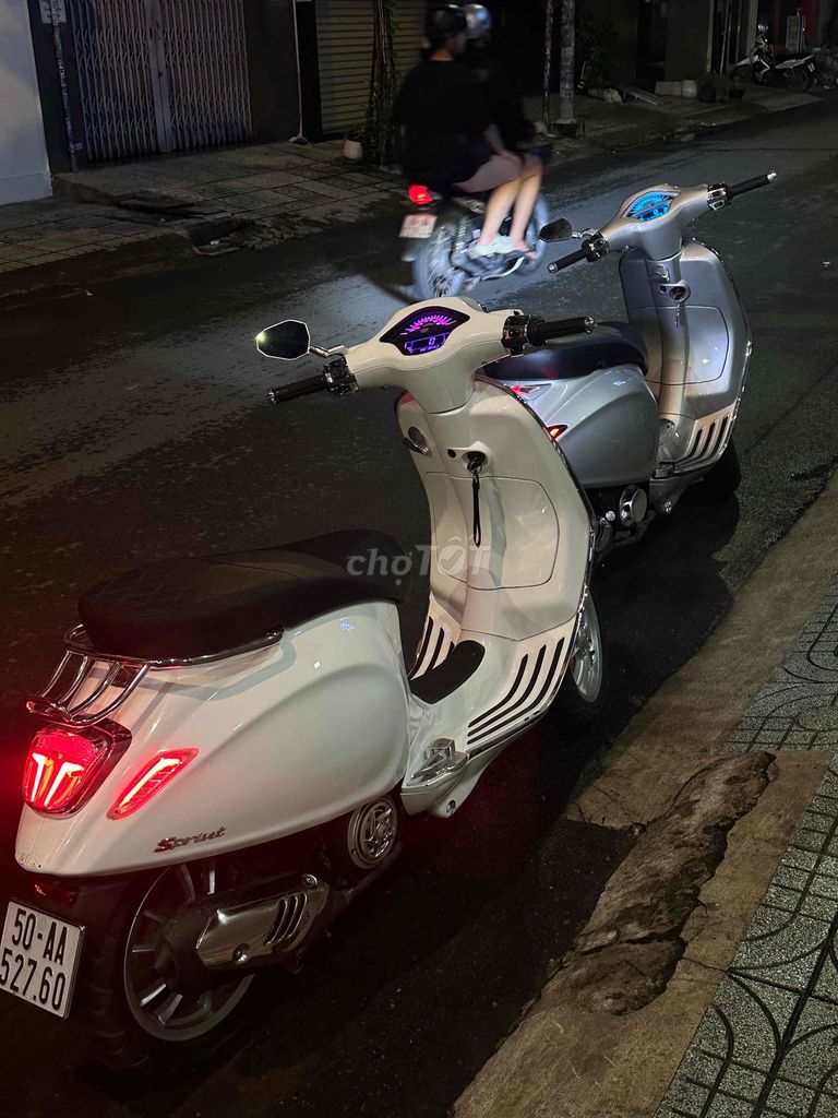 Piaggio Vespa Sprint Iget ABS Trắng. Mua bán Xe máy tại Thành phố Thủ Dầu Một Bình Dương được đăng bởi Minh Tâm hình 3
