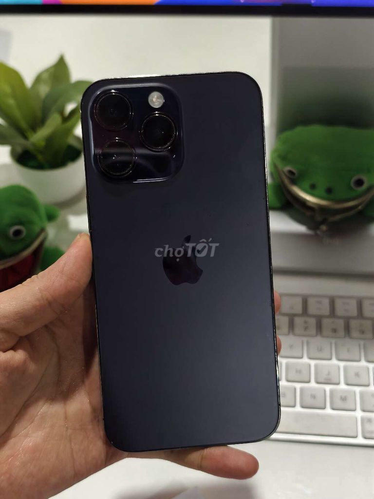 Apple iPhone 14 Pro Max 128GB Tím Mỹ Zin All. Mua bán Điện thoại tại Quận Liên Chiểu Đà Nẵng được đăng bởi Minh Hiệp CócXanhMobile hình 1
