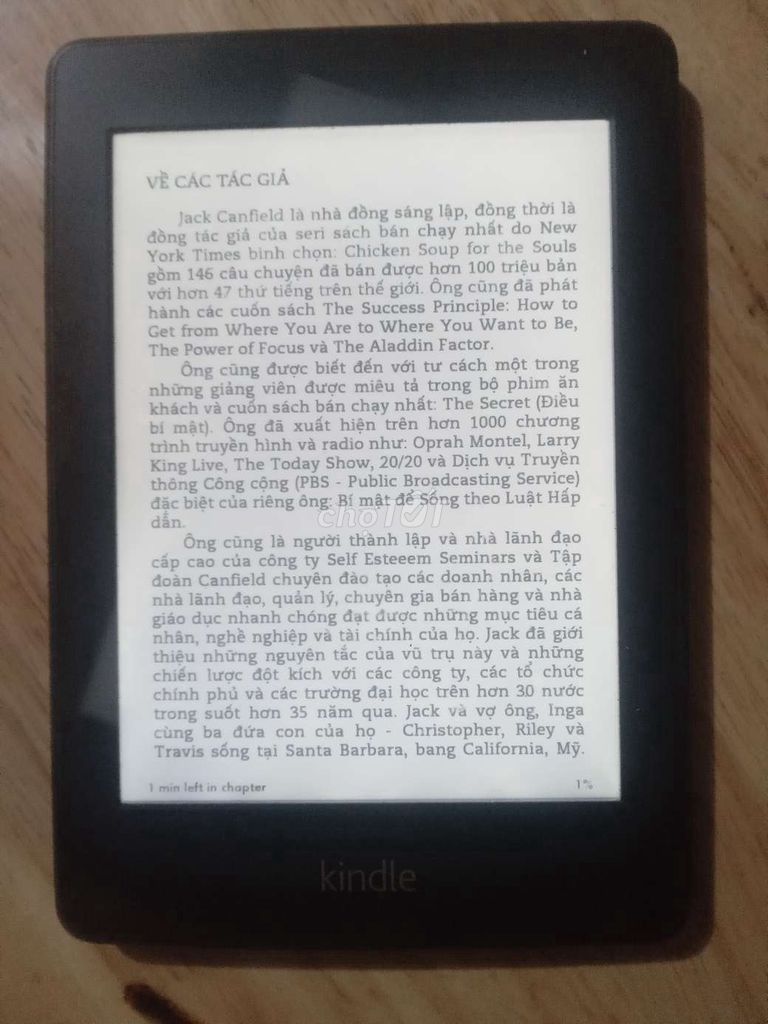 Máy đọc sách Amazon Kindle Basic Đen. Mua bán Máy tính bảng tại Huyện Củ Chi Tp Hồ Chí Minh được đăng bởi sưu tầm cần thanh lý  hình 1