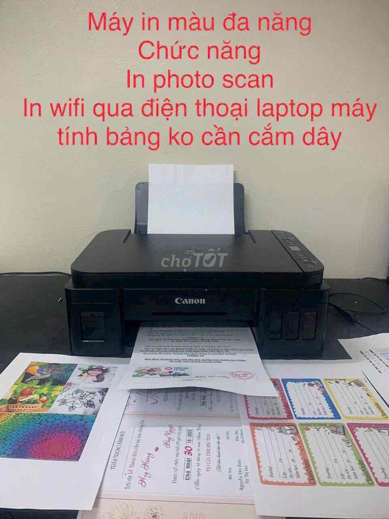 Máy in màu đa năng wifi. Mua bán Đồ dùng văn phòng tại Thành phố Bắc Ninh Bắc Ninh được đăng bởi Tùng Chọi hình 1