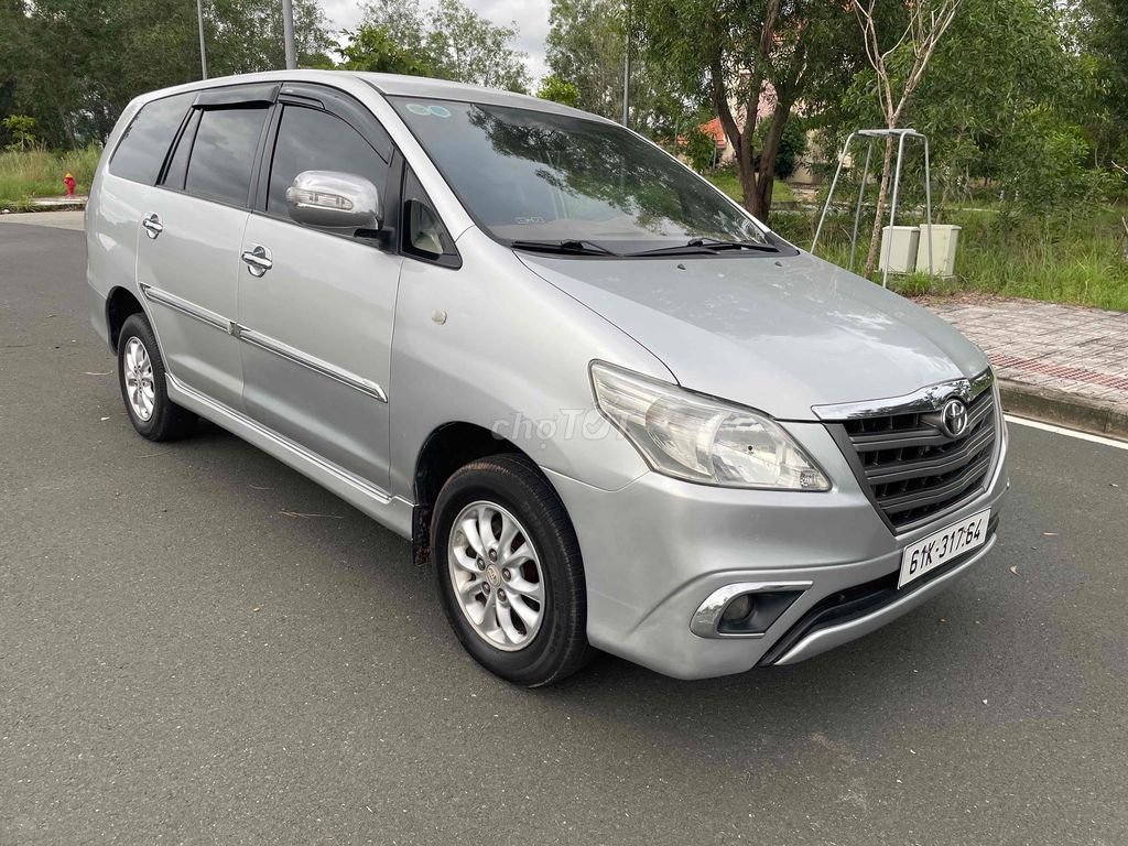 Toyota Innova 2014E 2.0 MT - 123 km. Mua bán Ô tô tại Huyện Dầu Tiếng Bình Dương được đăng bởi Võ văn Hiếu hình 3