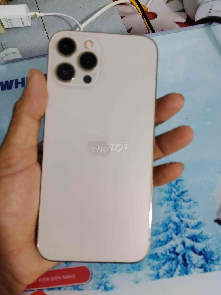 iPhone 12 Pro Max 128GB vàng. (bán hoặc gl androi. Mua bán Điện thoại tại Thành phố Buôn Ma Thuột Đắk Lắk được đăng bởi laam hình 1