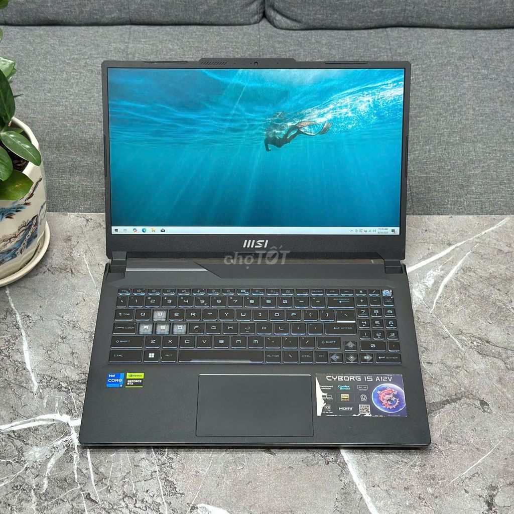 LAPTOP MSI I5 12450H/16GB/512GB/4050 6G/15.6"144HZ. Mua bán Laptop tại Quận Bình Thạnh Tp Hồ Chí Minh được đăng bởi Z COMPUTER CHI NHÁNH BÌNH THẠNH hình 1